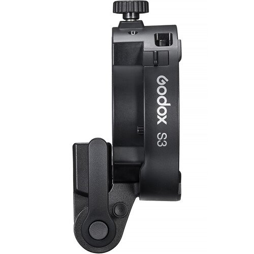 1761512446_IMG_2581990 Godox S3 Speedlite Bracket – Universal Flash Mount with Bowens Mount for Studio Modifiers