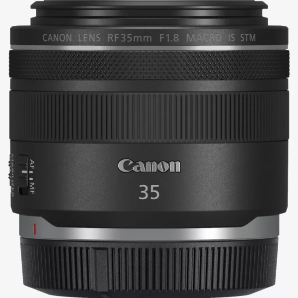 2973C005_RF35mm-Side-with-cap Canon RF 35mm F1.8 IS Macro STM Lens New