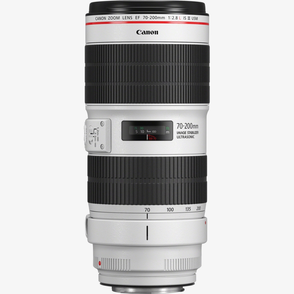 Canon EF 70-200mm f2.8L IS III USM Lens (Renewed) - Photo and