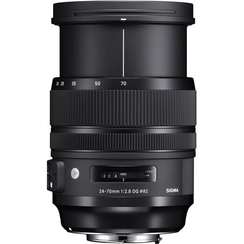 (Renewed) Sigma 24-70mm f/2.8 DG OS HSM Art Lens for Canon EF