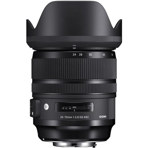 (Renewed) Sigma 24-70mm f/2.8 DG OS HSM Art Lens for Canon EF