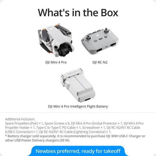DJI Mini 4 Pro (DJI RC-N2)