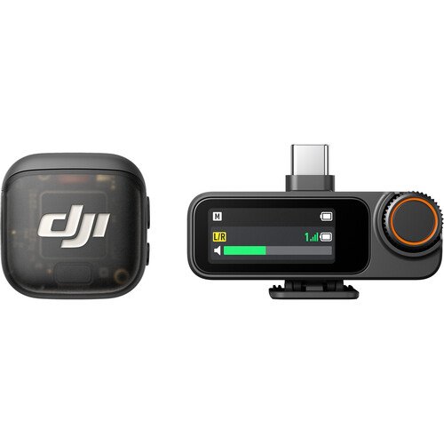 DJI Mic 3 Compact Wireless Microphone System DJI Mic 3 Compact Wireless Microphone System/Recorder for Camera & Smartphone