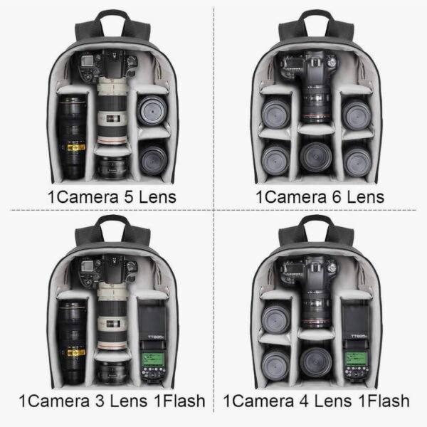 Caden D6 professional camera bag