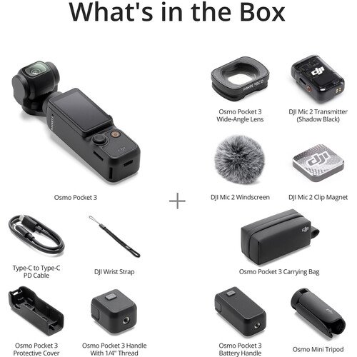 DJI OSMO POCKET 3 CREATOR COMBO