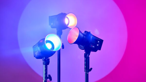 ZSYB CL60RGB 60W RGB COB LED Video Light with Reflector – Bowens Mount Studio Light