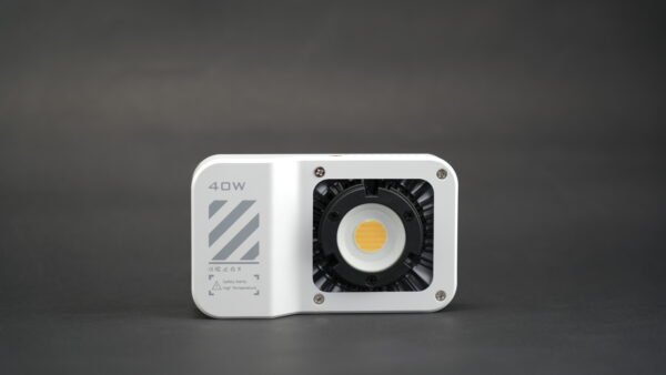 ZSYB ZG40 40W COB LED Video Light with Built-in Battery – Portable Photography Light
