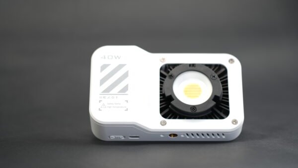 ZSYB ZG40 40W COB LED Video Light with Built-in Battery – Portable Photography Light