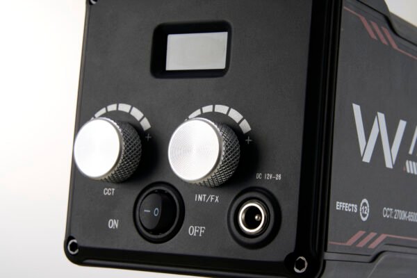 ZSYB W120B Mini Mount 120W Bi-Color COB LED Video Light with Reflector