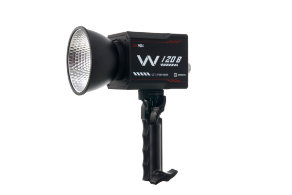ZSYB W120B Mini Mount 120W Bi-Color COB LED Video Light with Reflector