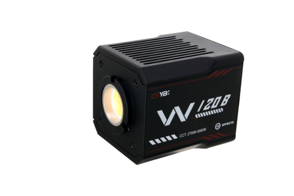 ZSYB W120B Mini Mount 120W Bi-Color COB LED Video Light with Reflector