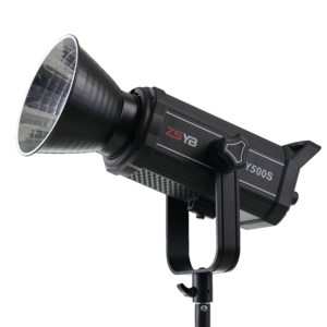 ZSYB Y500S 500W Bi-Color COB LED Video Light with Reflector – Bowens Mount Studio Light