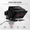 NEEWER BASICS X12B Aluminum Alloy Liftable Teleprompter