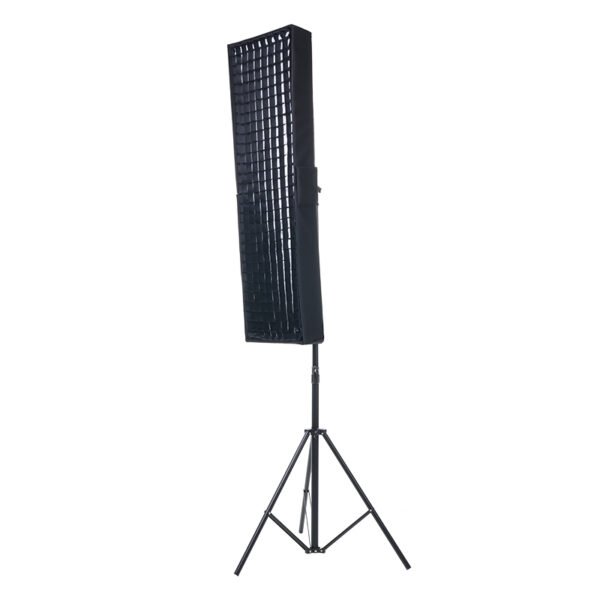 ZSYB JB120C 200W Bi-Color Flexible Fabric LED Light with Grid – Portable Soft Studio Light