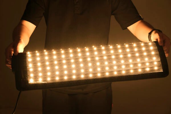 ZSYB JB150BI 150W Bi-Color Flexible Fabric LED Light with Grid – Soft Studio Light