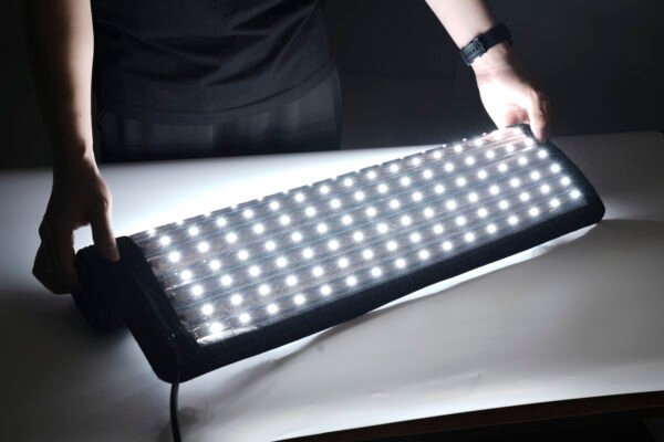 ZSYB JB150BI 150W Bi-Color Flexible Fabric LED Light with Grid – Soft Studio Light