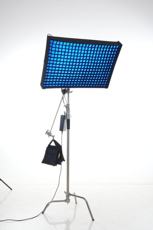 RGB flexible light, fabric LED panel, RGB studio light, soft video light, photography lighting, filmmaking light, LED panel light, content creator lighting